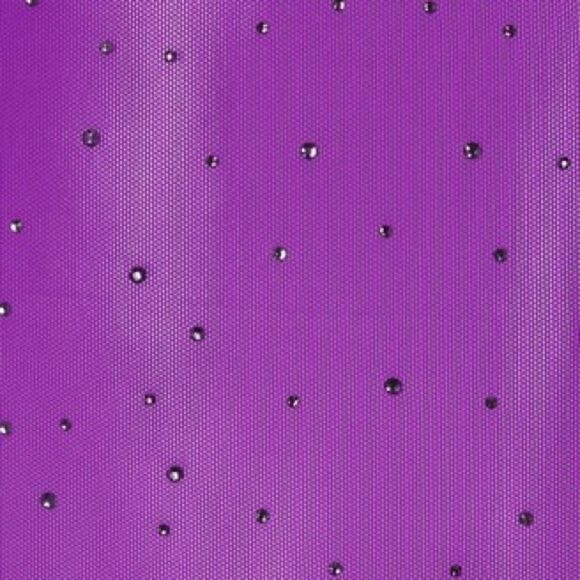 SKIMS NWT Mesh Rhinestone Swim Cover Up Zip Up - Picture 7 of 7